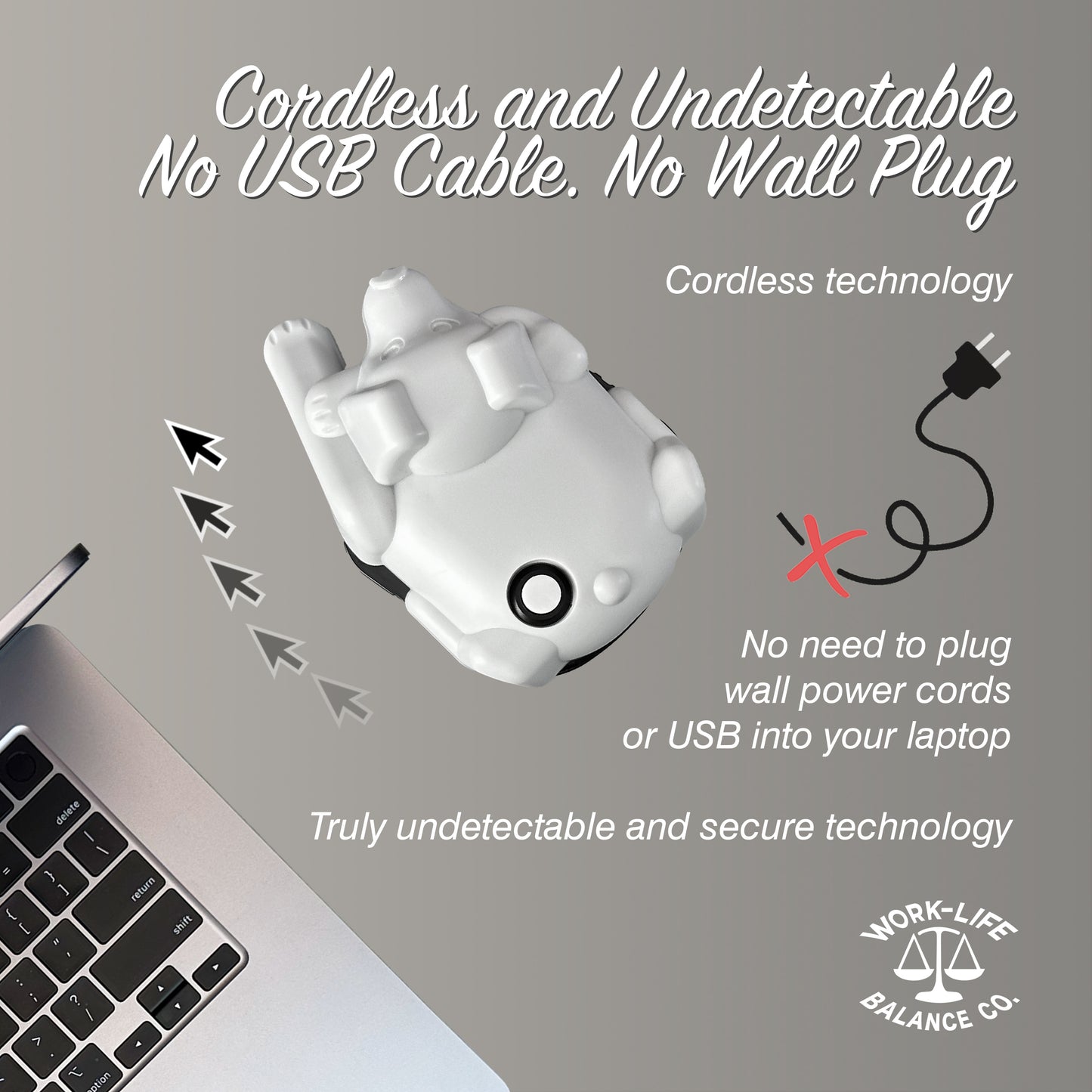 Laptop Trackpad Jiggler (Dog)