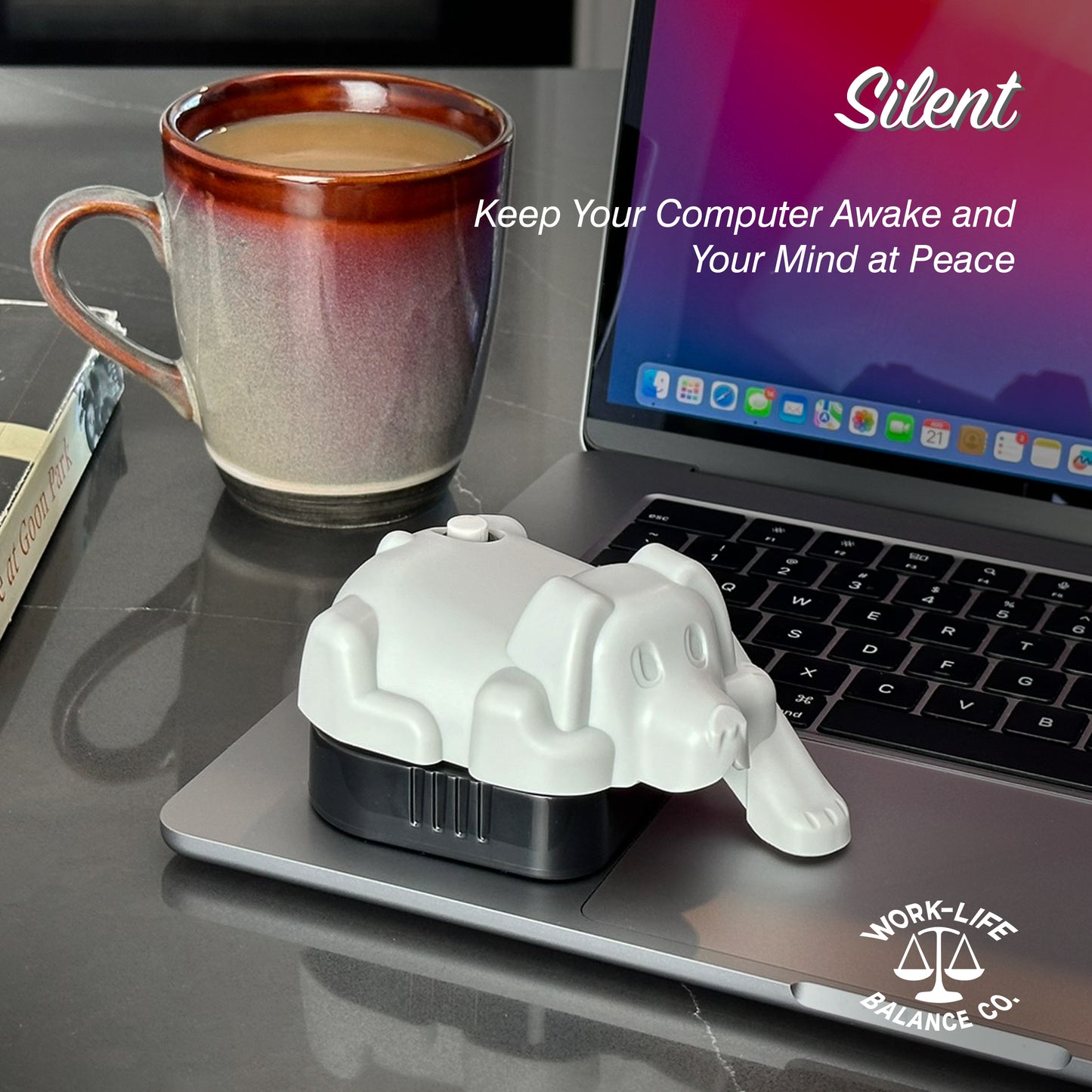 Laptop Trackpad Jiggler (Dog)