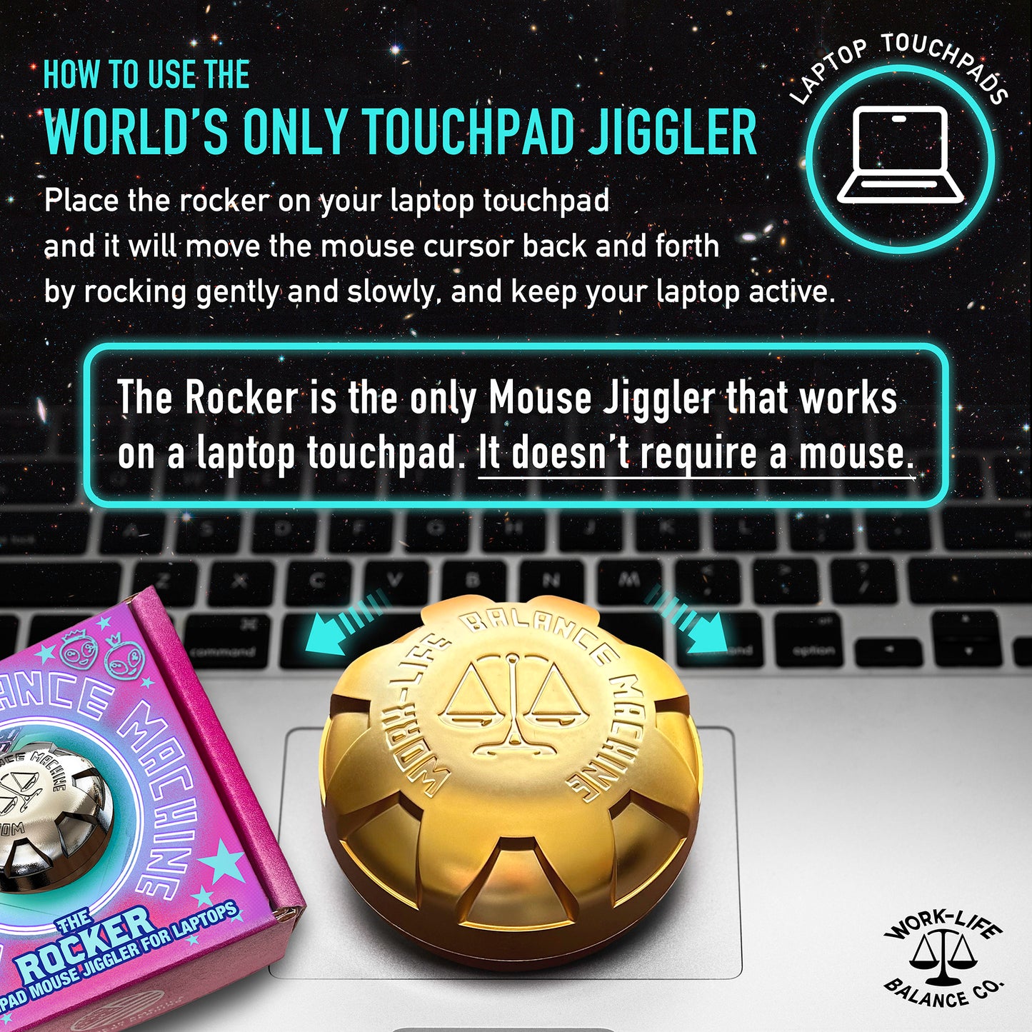 Touchpad Jiggler (Rocker)