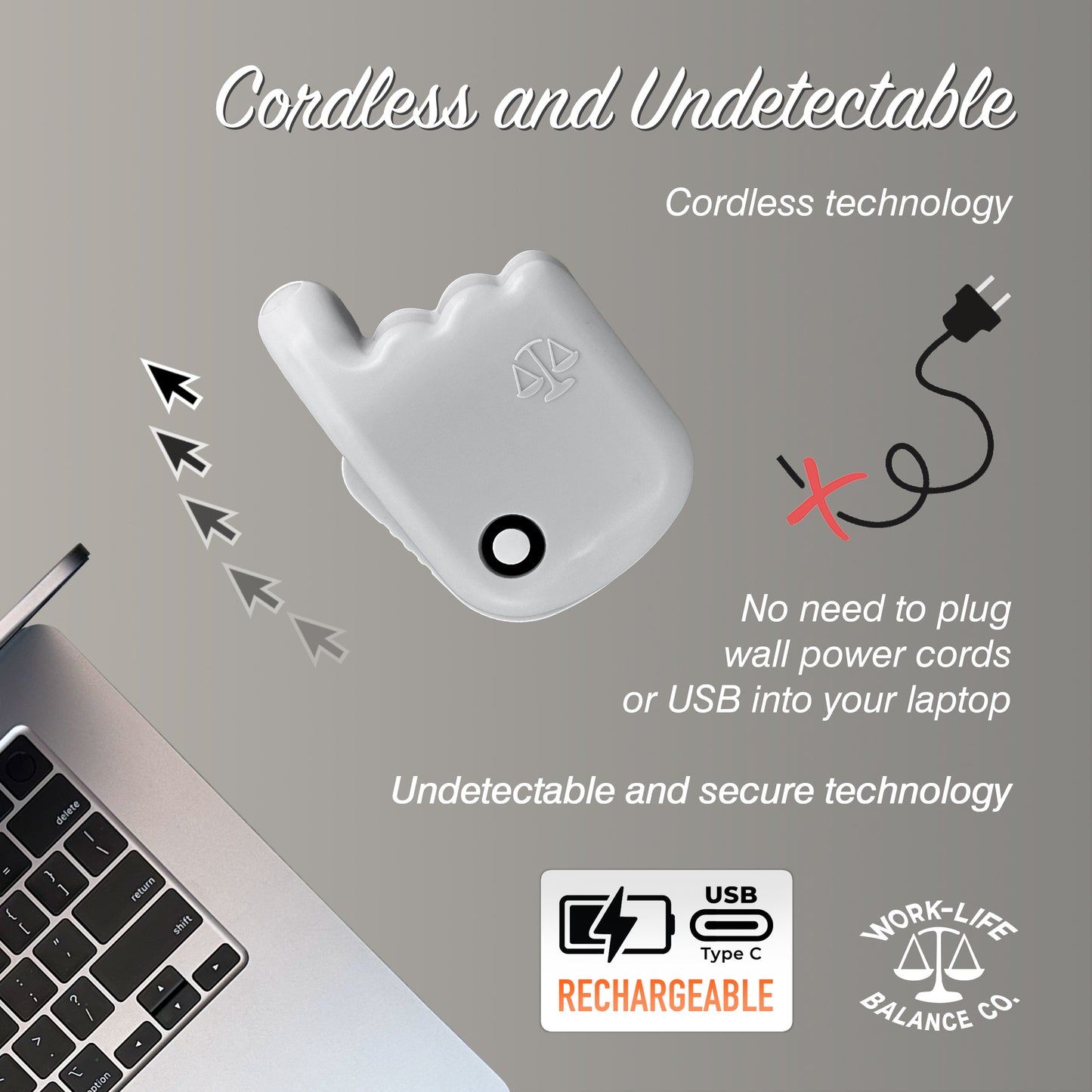 rechargeable touchad jiggler