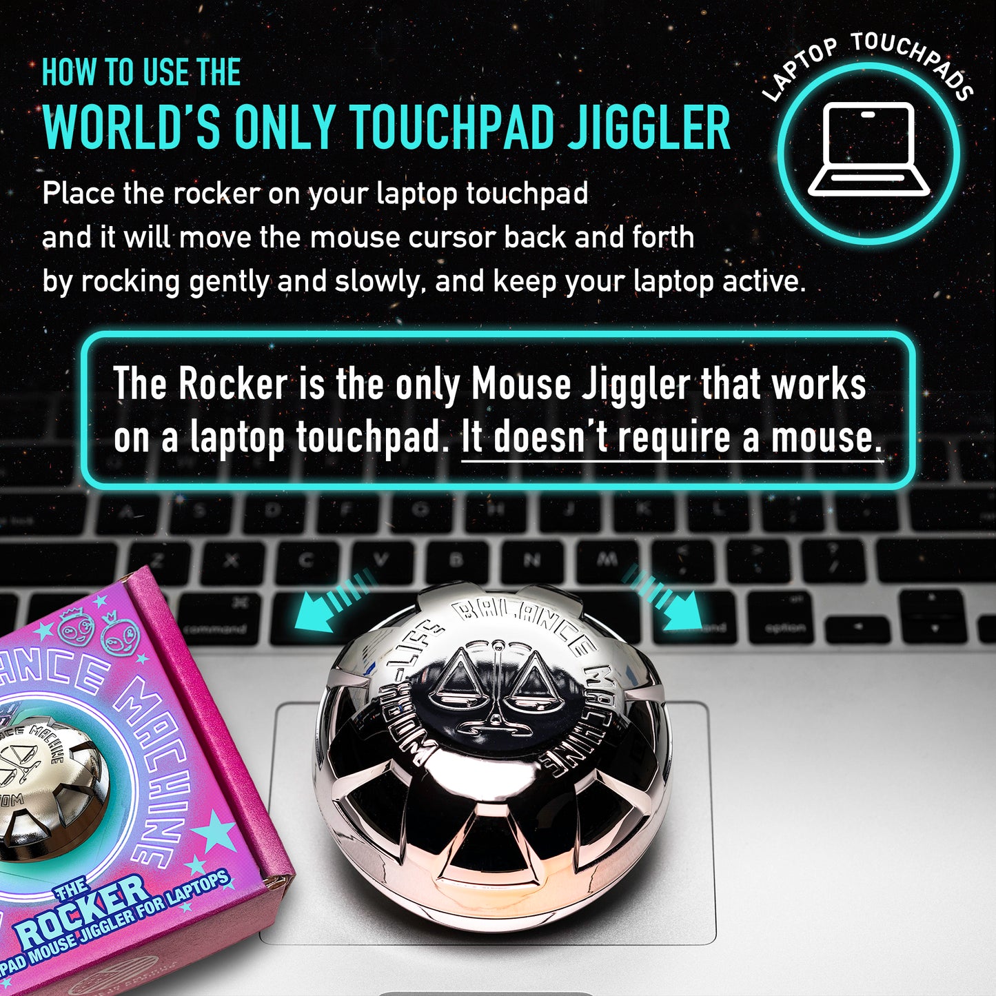 Touchpad Jiggler (Rocker)